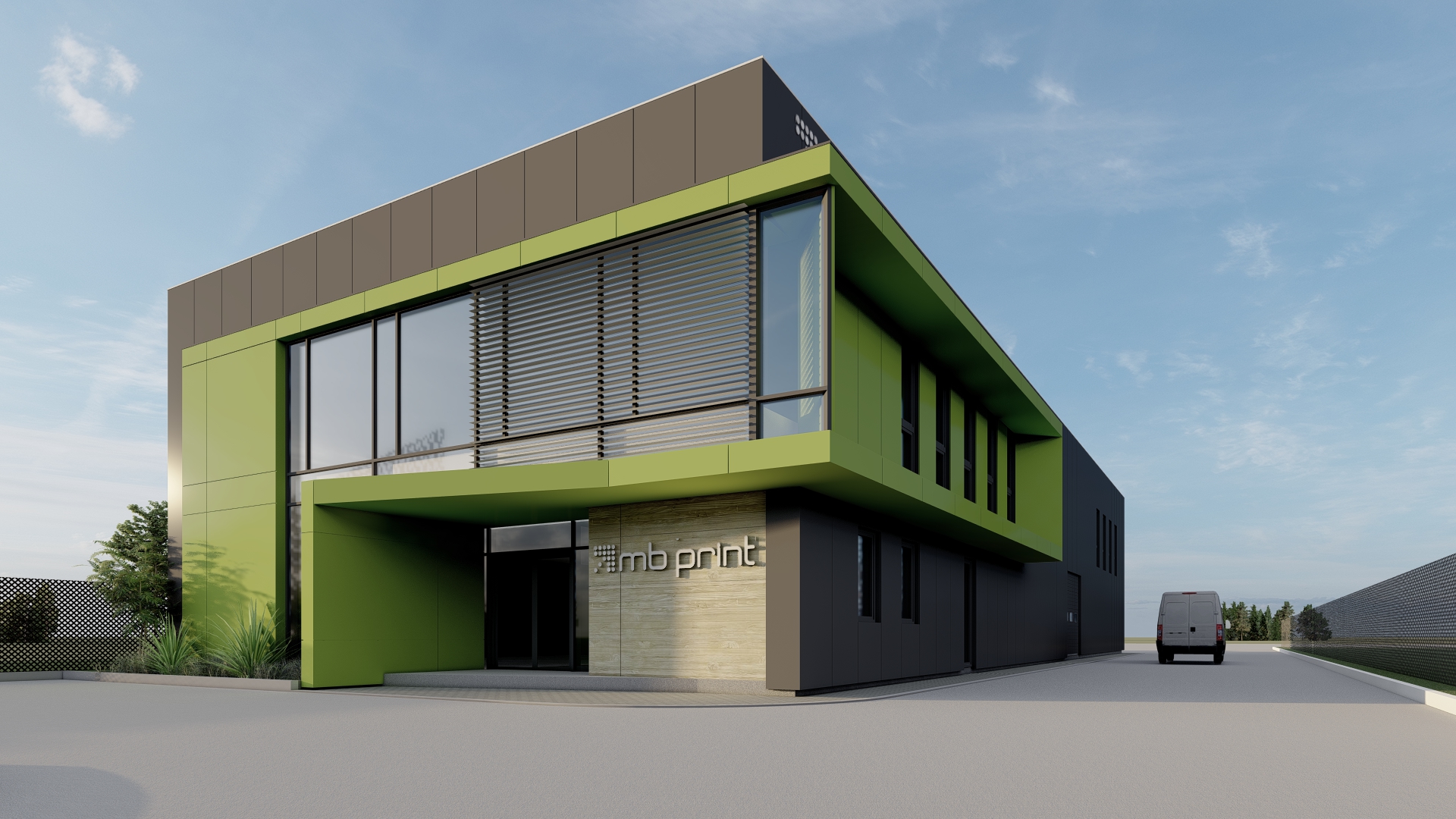 Poslovni kompleks MB Print, Bački jarak