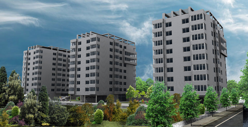 Stambeno-poslovni kompleks – Tyumen, Rusija