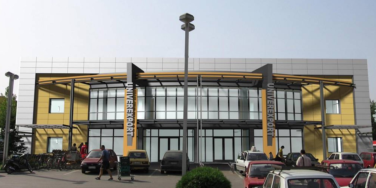 Poslovni objekat Supermarket UniverExport 021 – Novi Sad